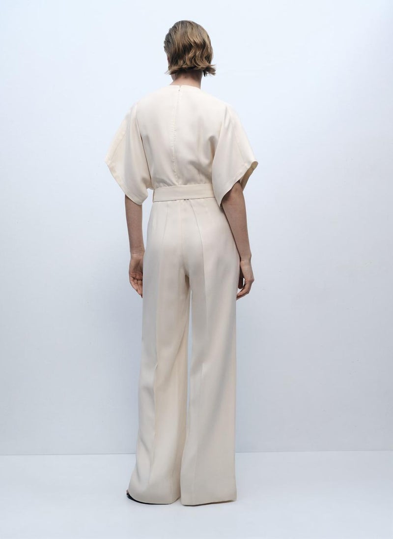 MANGO Long Belt And Buckle Jumpsuit  - Image 2