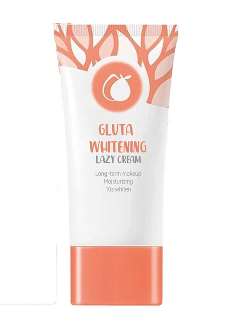 GMEELAN Gmeelan Gluta Whitening Lazy Cream Long Term Makeup Moisturizing 10s Whiten 30g  - Image 1