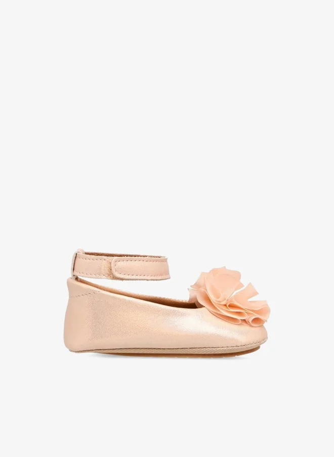 Barefeet Ballerina Shoes with Floral Accent