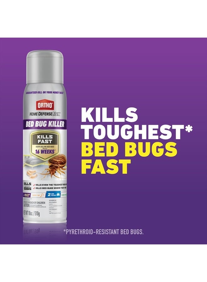 Ortho Home Defense Max Bed Bug Killer - Also Kills Fleas & Brown Dog Ticks, Spot Treatment, 18 oz  - Image 2
