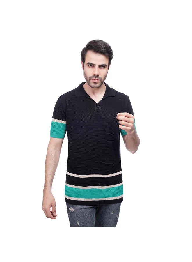 Coup Coup - Woven Polo-Shirt with Short Sleeves