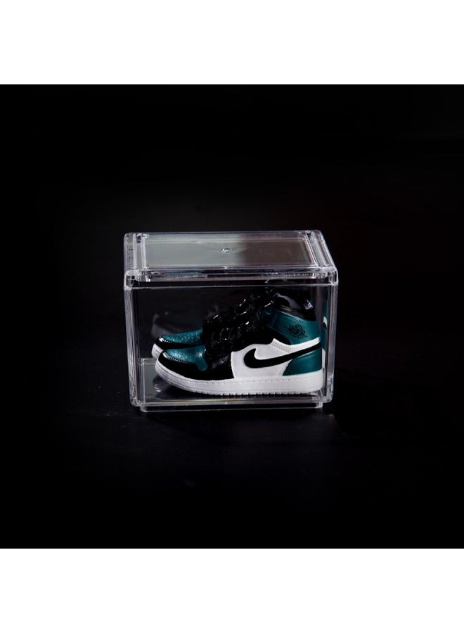 Creative Diy Model Desktop Decoration For Boys And Girls Birthday Gift Trendy Mini AJ Sneakers Shoes Wall-Color:1 Chameleon - Image 1