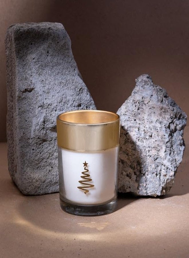 SEVA HOME Enchante Christmas Tree Candle | Rosemary, Sage & Cedarwood | 25H Burn | Premium Soy Wax | Holiday Décor & Luxury Gifting - Image 3