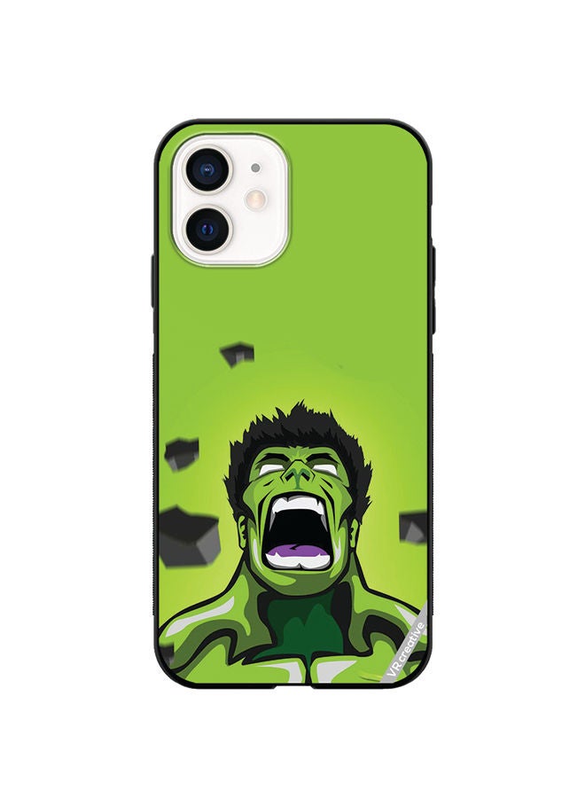 VR CREATIVE Protective Case Cover For Apple iPhone 12 Hulk Design Multicolour  - Image 1