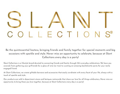 Slant Collections - Ceramic Tea Cup and Saucer Set, 5-Ounce, Let's Par-Tea - Image 4