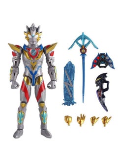 SHF Aix Ultraman Transcendental Beta Spark Hybrid Armored Suit Ultra Action Figure Hand-made Model-Color:--delita Tianmi With Weapons 17cm Super Movable-Specifications:Standard