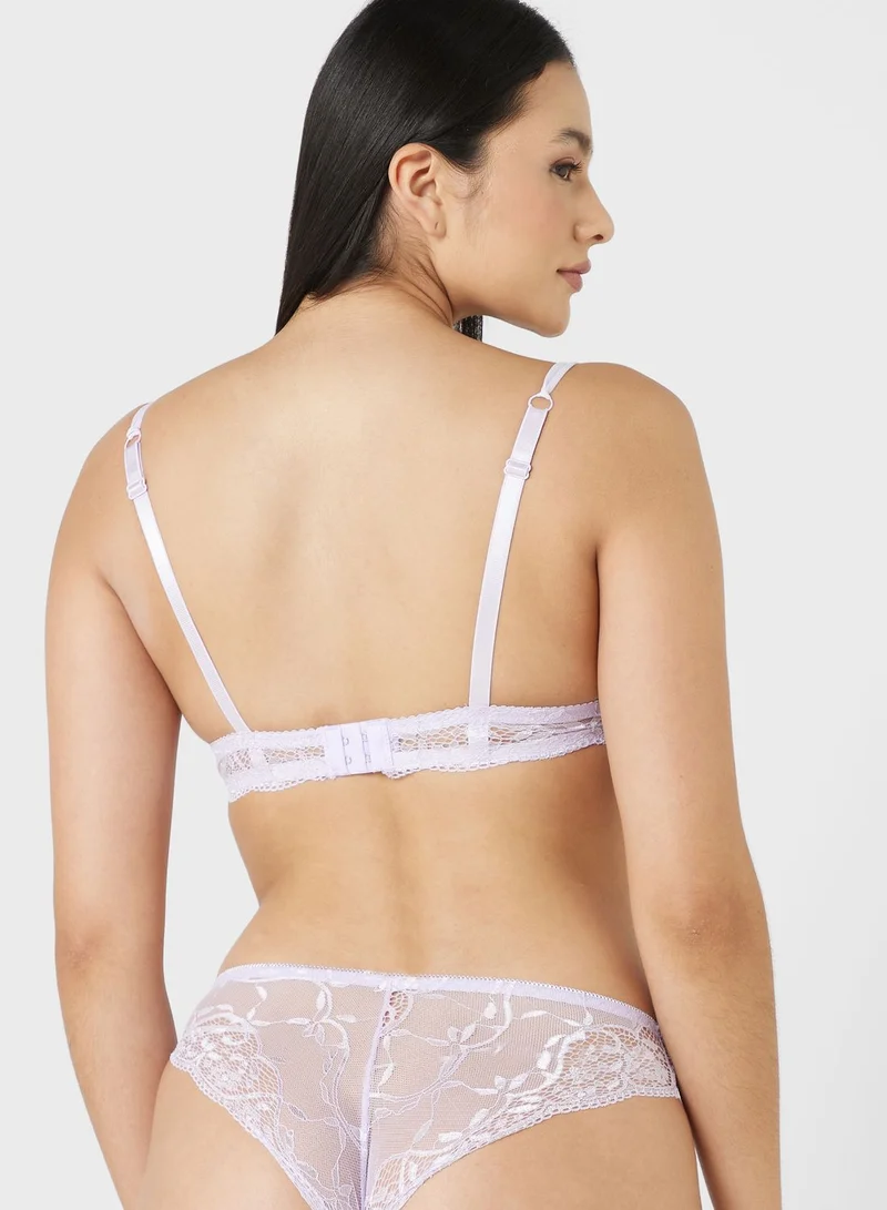 ELLA Push Up Lace Bra  & Briefs Set