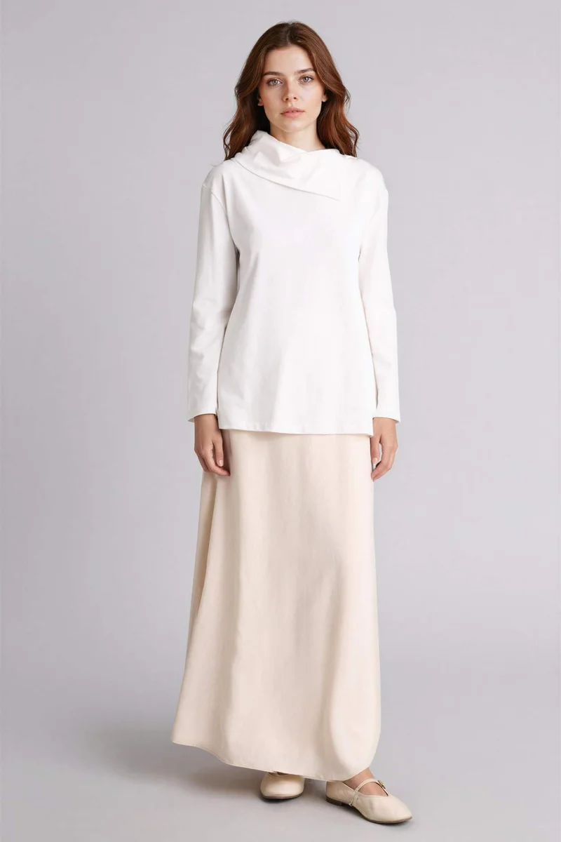 ديفاكتو Regular Fit Long Sleeve Tunic