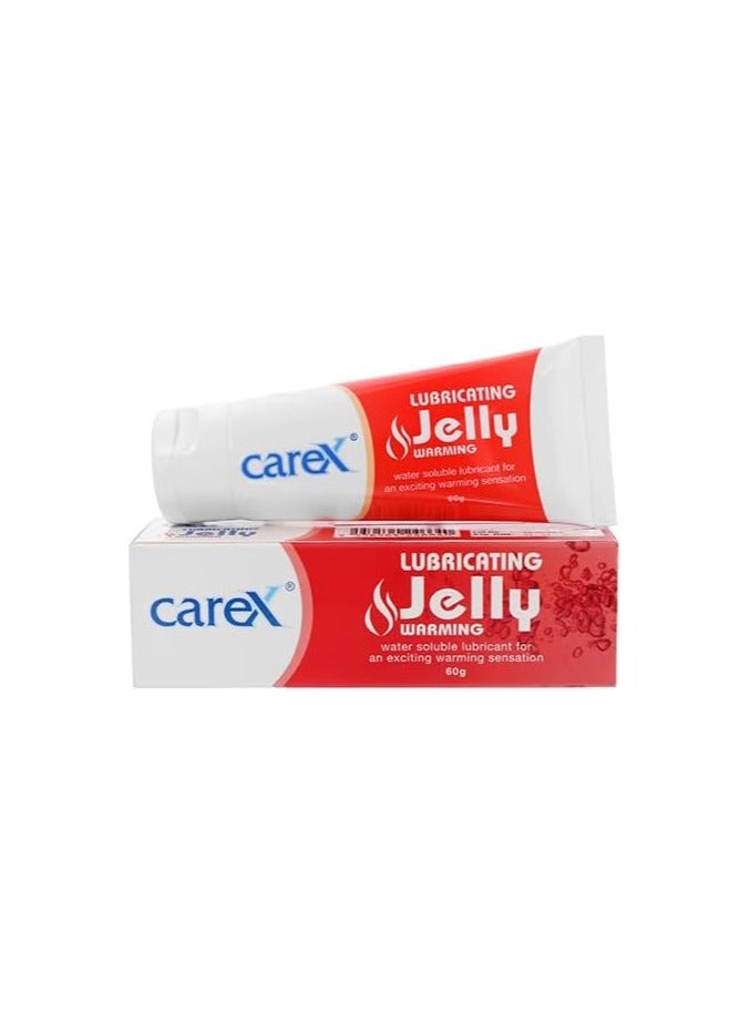 careX Lubricating Jelly - Warming | For An Exciting Warming Sensation | 60Gm - Image 1