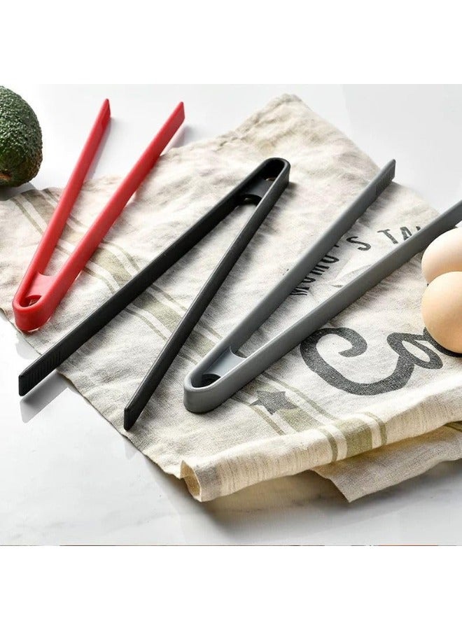 مساكة طعام للمطبخ من السيليكون مقاس 29 سم، مساكة للطبخ والتقديم، ملقط سلطة للشواء، أداة مقاومة للحرارة، غير لاصقة، غير قابلة للخدش - متعددة الألوان - Image 2