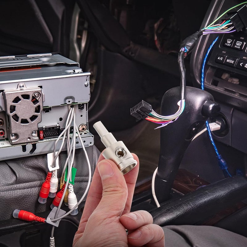 Alipis Car Audio Accessory Automotive Terminal Reducer for Amplifier Power Supply Connector for Audio and Power Connectivity - Image 4