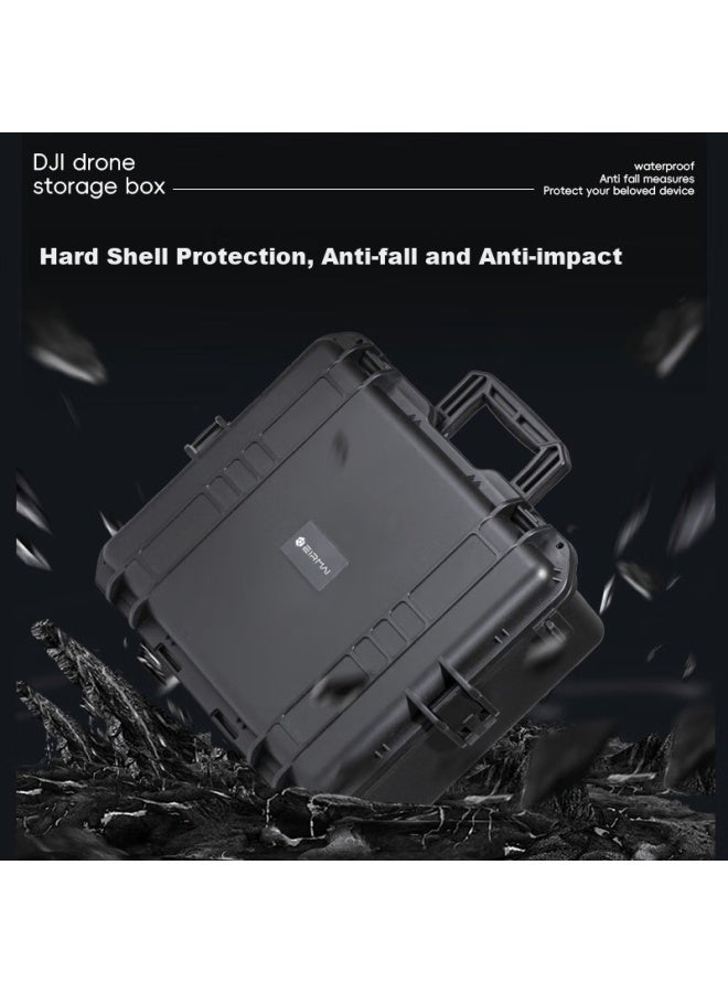 Eirmai R202 Suitable For Dji Mavic 3/air3 Storage Bag Backpack Portable Case Accessory Hard Shell Shoulder Handheld Splash-proof Shockproof Pressure-resistant Travel Bag - Image 3