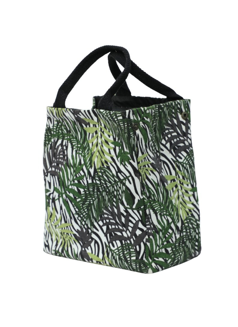 earthsave Earthsave Eco Insulated Lunch Bag for Office Men & Women | Lunch Box Bag for Kids | Canvas Tiffin Bags for School | Drawstring Lunch Bag  - Image 4
