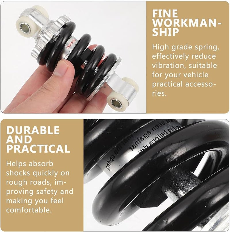 قطعتان من ممتصات الصدمات للدراجات النارية، مجموعة تعليق بنابض فولاذي محمل للدراجات الرباعية ودراجات التراب. - Image 5