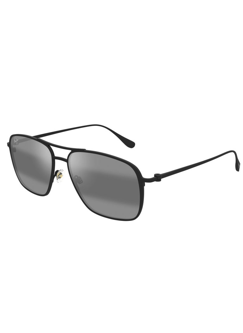 MAUI JIM Maui Jim Beaches 541-2M Unisex Polarized Aviator – 57 mm Lens Size  - Image 1