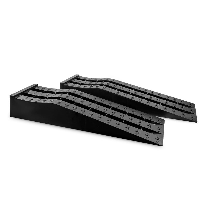HOXWELL Portable Car Ramps for Oil Changes High Lift Heavy Duty Low Profile Car Ramps for Jack Support Vehicle Ramps for Garage 315x81x49 GVW 10000 LBS 2PCS - Image 3