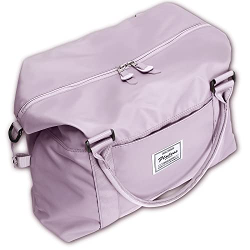 BJLFS Womens travel bags, weekender carry on for women, sports Gym Bag, workout duffel bag, overnight shoulder Bag fit 15.6 inch Laptop (Large, Purple) - Image 1