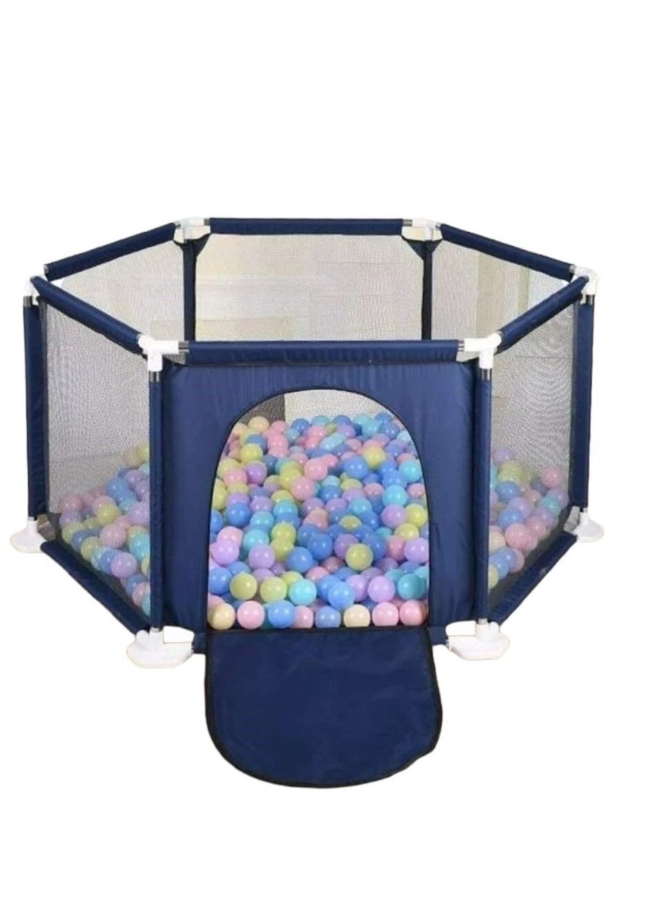 Pikkaboo MyFunPlay Portable Playpen with 30 Free balls - Navy 