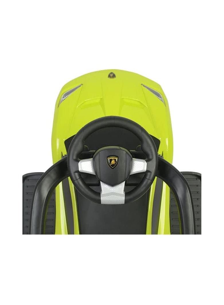 Lamborghini Pushing Car with Handle and Shade Green - Image 2