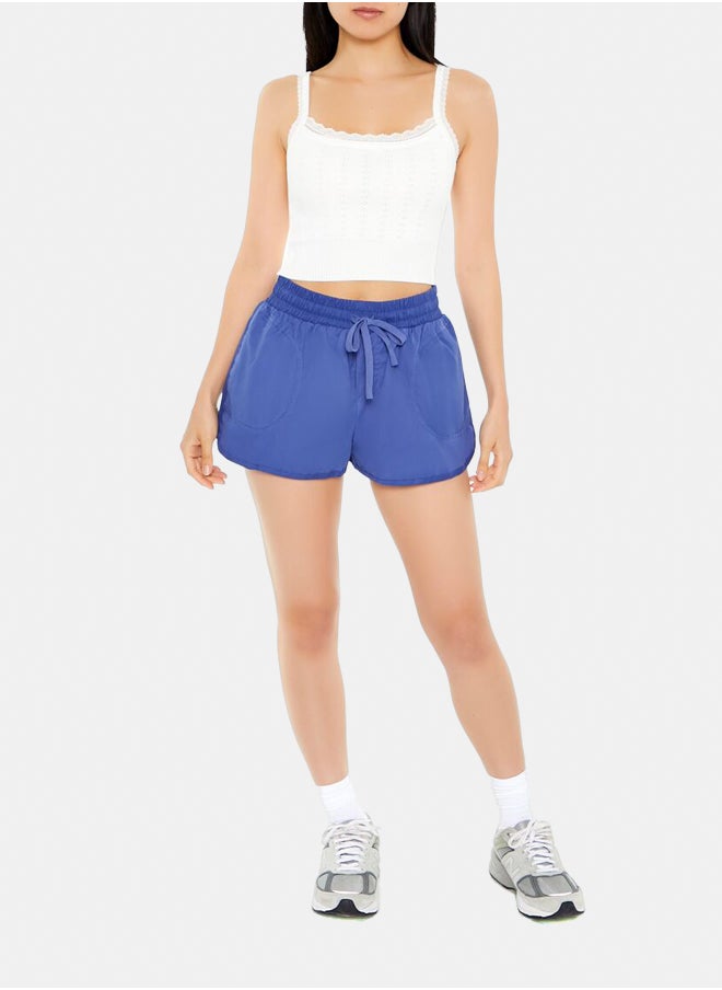 FOREVER 21 - Drawstring Pull-On Shorts - Image 1