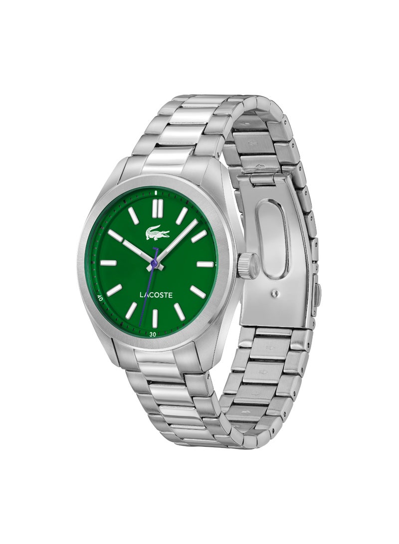 LACOSTE Round Analog Men'S Green Case Watch - 2011354 - Image 1