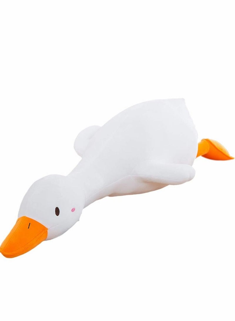 Excefore 25.6 Inches Duck Plush Toy, Stuffed Animal Throw Plushie Doll, Super Soft Hugging Pillow for Every Age, White - Image 1