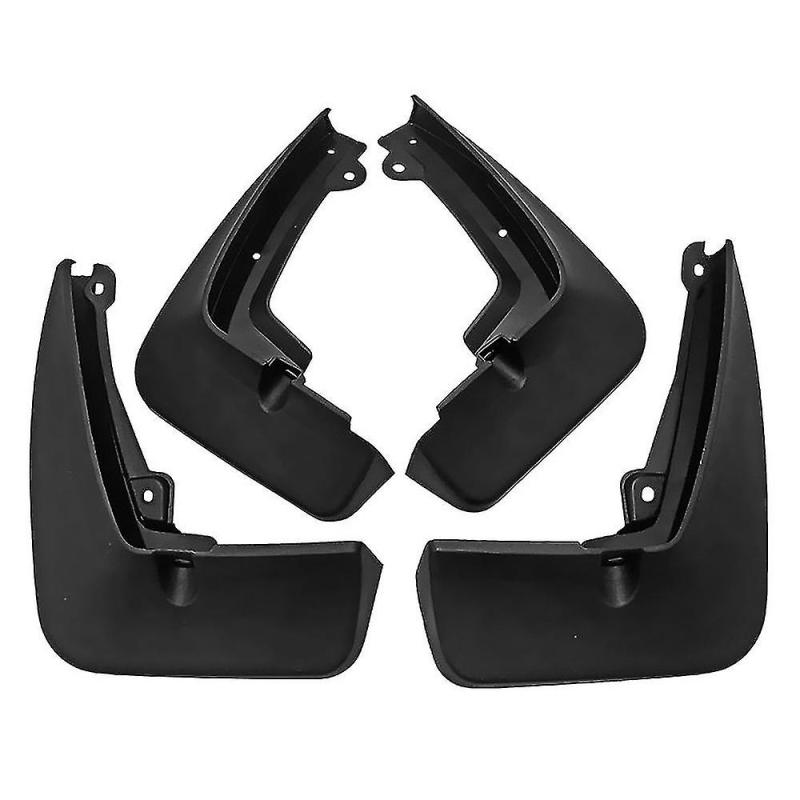 Car Mud Flaps: 4-Piece Durable Thermoplastic Material - Stylish Appearance Enhancement Mudguards for Renault Captur 2019-2021 Road Debris Protection - Image 1