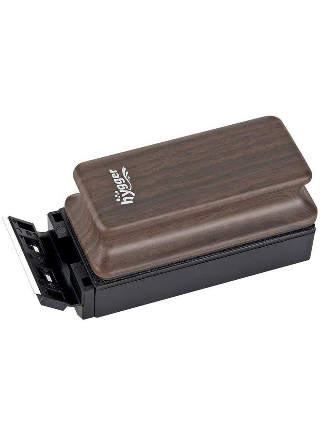 هايغر أداة تنظيف مغناطيسية قوية لحوض السمك من هيغر مع فرشاة عائمة ومكشطة لحوض السمك الزجاجي S - Image 1