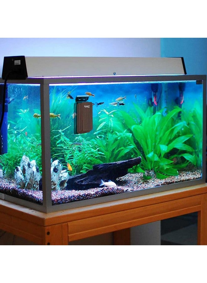 هايغر أداة تنظيف مغناطيسية قوية لحوض السمك من هيغر مع فرشاة عائمة ومكشطة لحوض السمك الزجاجي S - Image 4