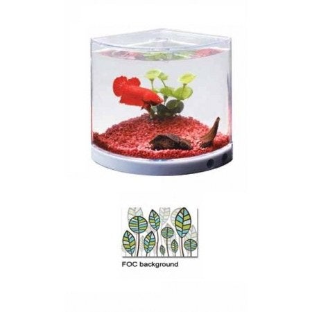 Dophin T-101 Plastic Aquarium Betta Fish Mini Tank - Image 2