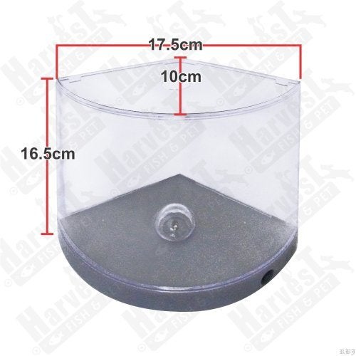 Dophin T-101 Plastic Aquarium Betta Fish Mini Tank - Image 3
