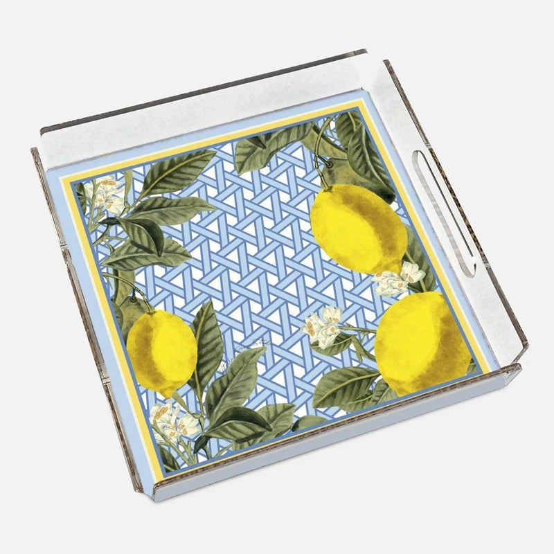 Hazeran Lemon 40x40 Acrylic Tray