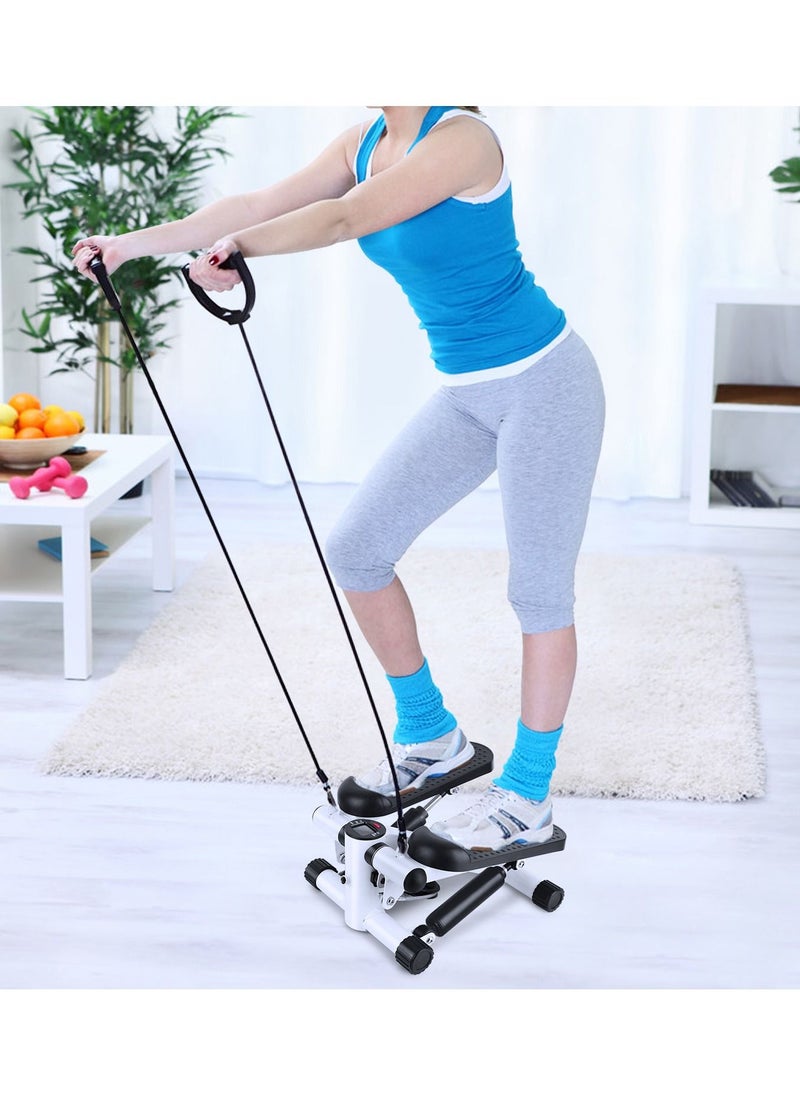 DubaiGallery Folding Bike Pedal Stepper Machine Fitness Slimming Treadmill Exercise Aerobic Step Home Gym Mini Stepper Exercise Equipment  - Image 4