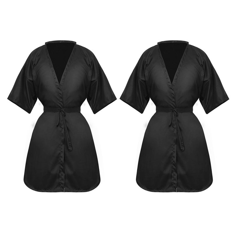Hair Stylist Gown, Lightweight and Breathable Salon Robe for Professional Use - Image 1