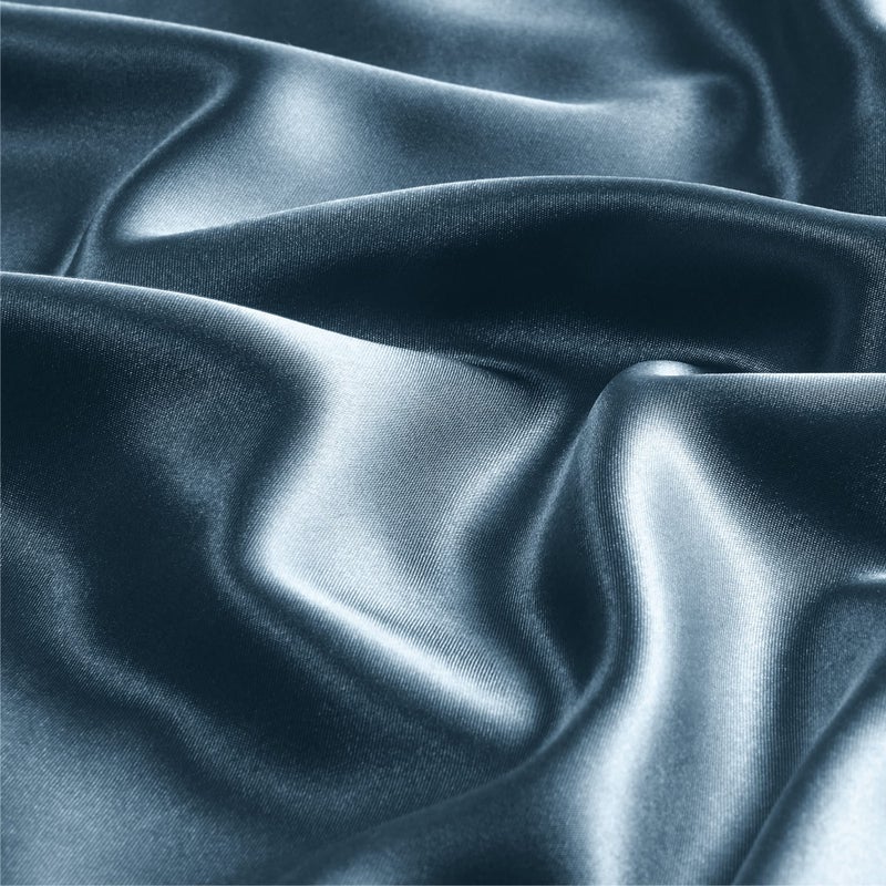 بيديليت وسادة ساتين بيدليت للشعر والجلد الناعم والتبريد على غرار حكمة وسادة الحرير 2 عبوة مع غلاف غلاف هدية للنساء الرجال (20 "" x36 "" كينغ حجم بلوستيل) - Image 3