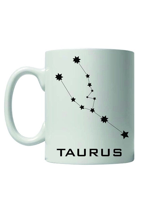 Giftmate Giftmate Taurus Zodiac Sign Printed Ceramic Tea and Coffee Mug 320ml  - Image 2