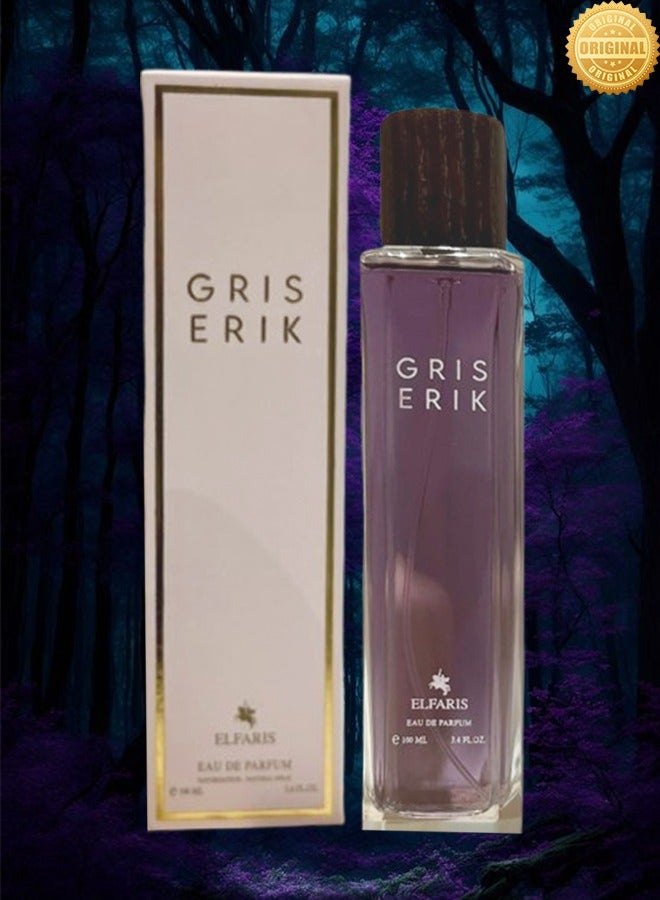 FARIS 4 Pieces Gris Erik Perfume 100ml EDP - Image 2