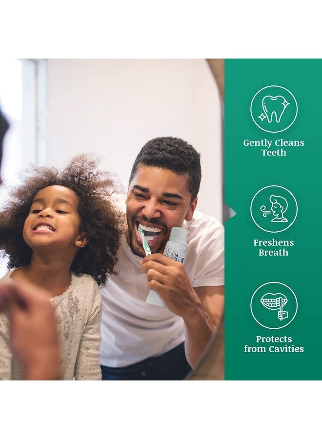 سبرين جين معجون أسنان سبرينجين الطبيعي لتخفيف حساسية الأسنان، بالفلورايد للأسنان الحساسة | معجون أسنان طبيعي لحماية الأسنان من التسوس | عبوة من قطعتين - Image 2