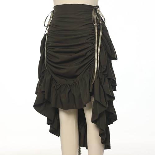 GRACEART Women's Victorian Steampunk Skirt Pirate Costume Burlesque - Image 2