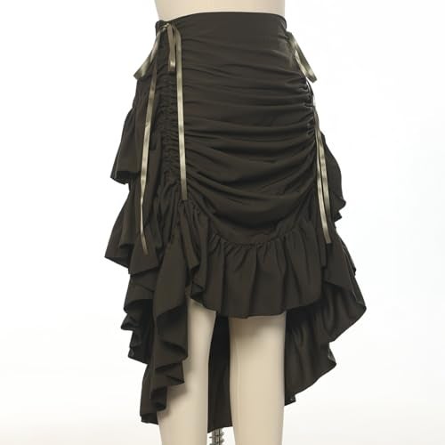 GRACEART Women's Victorian Steampunk Skirt Pirate Costume Burlesque - Image 5