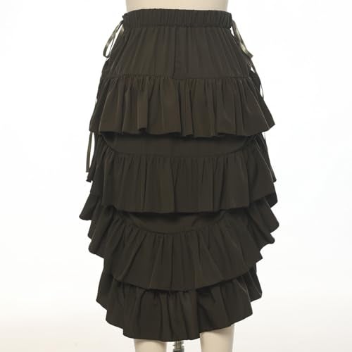 GRACEART Women's Victorian Steampunk Skirt Pirate Costume Burlesque - Image 4