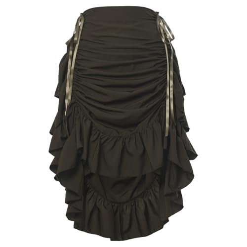 GRACEART Women's Victorian Steampunk Skirt Pirate Costume Burlesque - Image 3