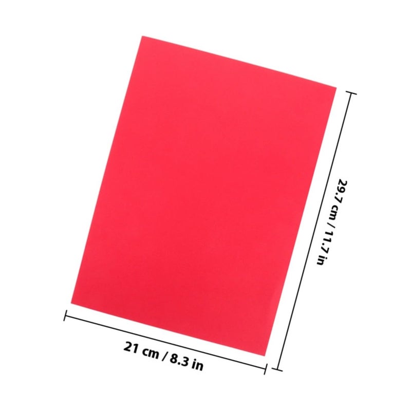 Colored Cardstock Paper 100 Sheets Thick Smooth Texture for DIY Crafts Cards School Home Art Projects Bulk Pack - Image 3