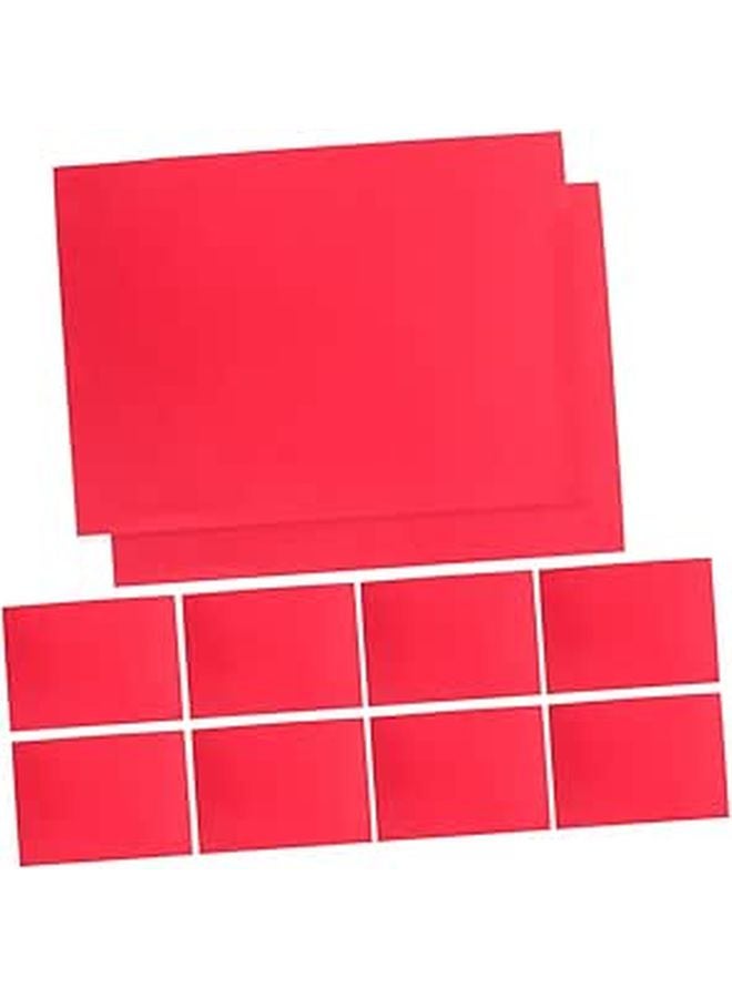 Colored Cardstock Paper 100 Sheets Thick Smooth Texture for DIY Crafts Cards School Home Art Projects Bulk Pack - Image 1