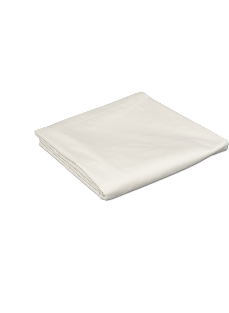 Home of linens Flat Sheet Off White 180x260  - Image 2