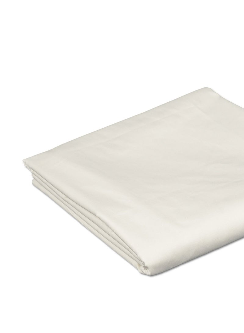Home of linens Flat Sheet Off White 180x260  - Image 3