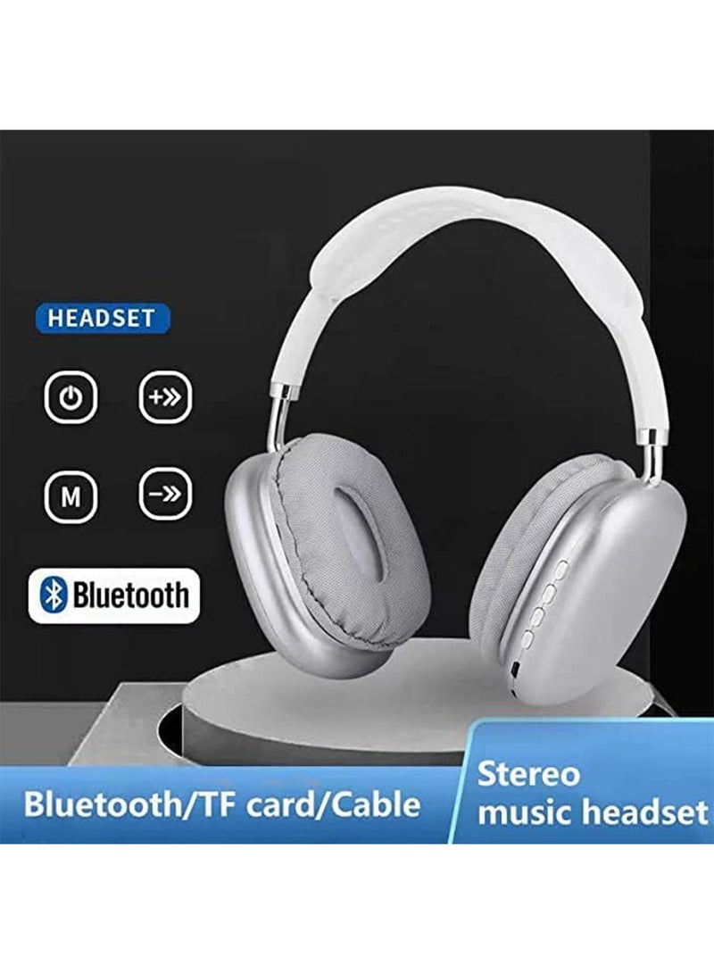 NAFEH P9 Wireless Bluetooth Headphones Noise Cancelling Stereo Sound Gaming Over ear compitable with all blutooth devices - Image 1
