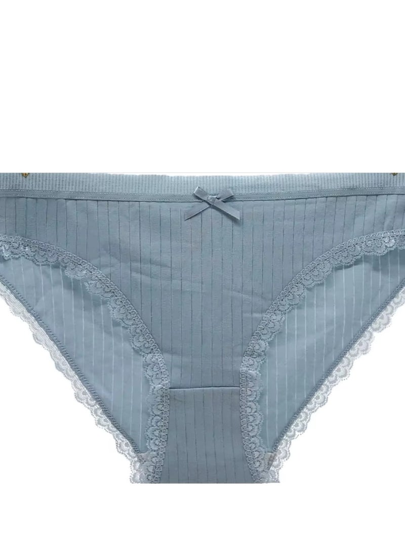 اي ديد 6 قطع كوتون بكيني نسائي أنيق ومريح بألوان متنوعة - Image 3