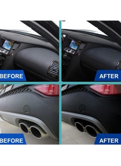 RAYHONG Car Plastic Parts Refurbish Agent, Quick Car Plastic Restorer Cream, Plastic Revitalizing Coating Agent,  Automotive Plastic Retreading Agent For Car Interior Cleaning, (RAYHONG Set A 50ml)  - Image 4