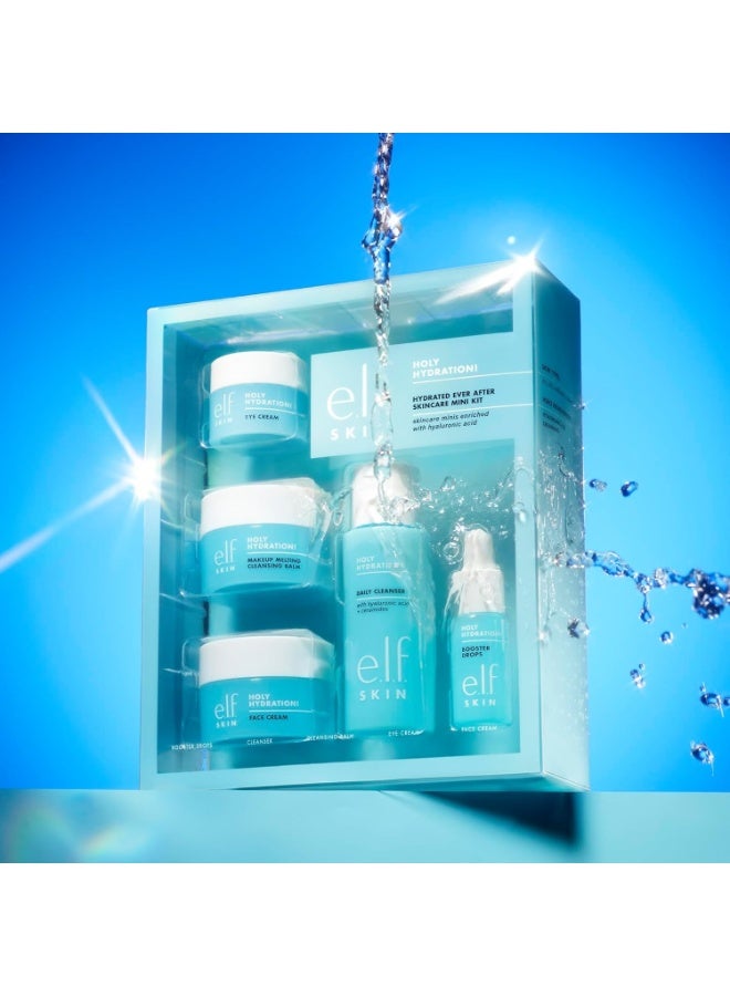 elf Ever After Skincare Mini Kit: Cleanser, Makeup Remover, Moisturizer, and Eye Cream for Skin Hydration; TSA-Safe Sizes - Image 2